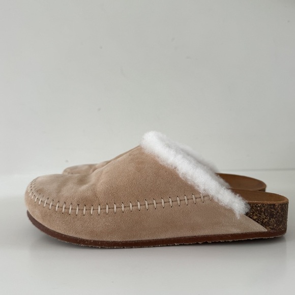 🏷️ SOLD • JENNI KAYNE • Shearling-Lined Moc Clog in Natural • 8 - Picture 6 of 16